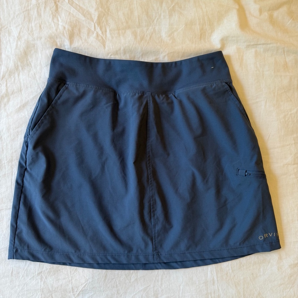 Orvis Active Tennis Golf Skort Blue Size S